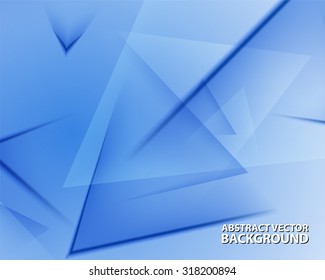 Abstract Triangle Vector Background