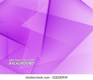 Abstract Triangle Vector Background