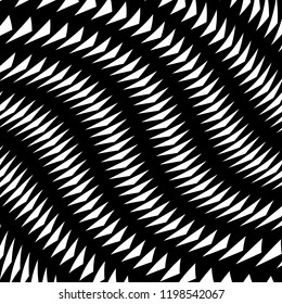 Abstract Triangle Vector Background of Waves, Line Stripes Irregular Wave Background, Abstract Minimal Design, Stylized Flowing Water 3d Illusion, Graphic Line Art