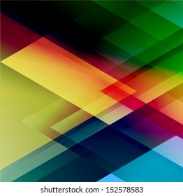 Abstract triangle vector background for Your Text