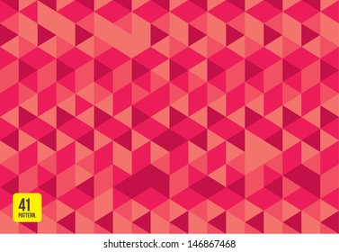 Abstract triangle vector seamless pattern 