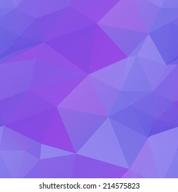 Abstract triangle violet and pink background, vector illustration.