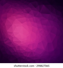 Abstract Triangle Violet Texture Background