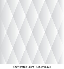 Abstract triangle white color background, vector illustration