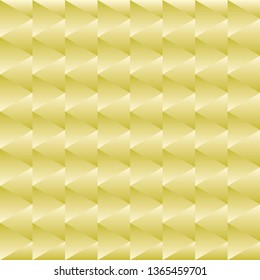 Abstract triangle yellow color background, vector illustration