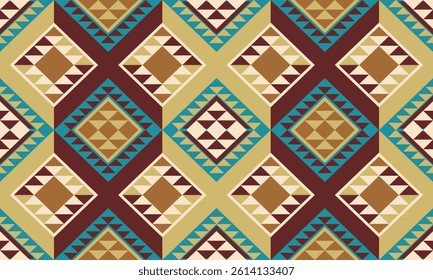 Abstract Triangle-Based Pattern with a Contemporary Aesthetic, Perfect for Fabric, Wallpaper, and Digital Prints
