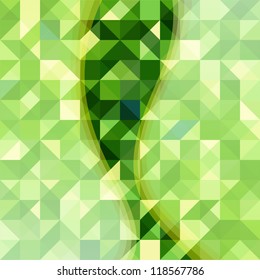 abstract triangles background
