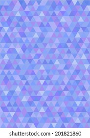 Abstract triangles background.