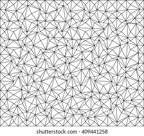 Vector Abstract Black White Seamless Background Stock Vector (Royalty ...