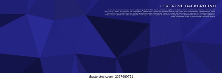 abstract triangles background for business template