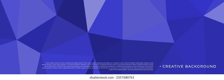 abstract triangles background for business template