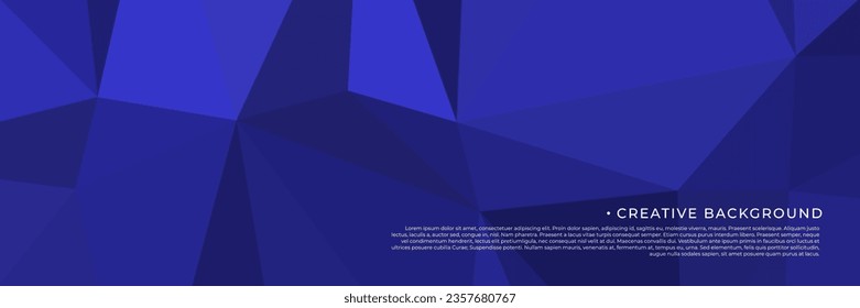 abstract triangles background for business template