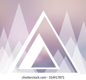 Abstract triangles background, hipster vector illustration