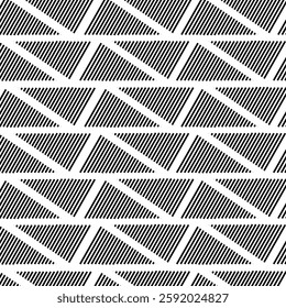 Abstract triangles background with lines. Vector Illustration.
