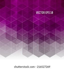 Abstract triangles background vector