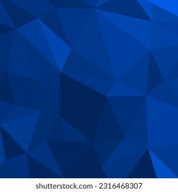 abstract triangles blue geometric background for business