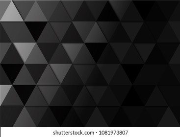 Abstract triangles colorful background. vector geometric background.