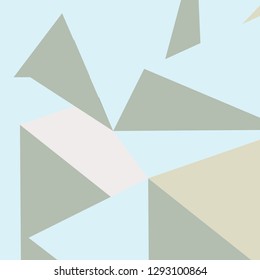 Abstract  triangles geometric  pattern.  crossing circlesand squares pattern. Modern light  persective and shapes. Abstract modern composition geometric background.