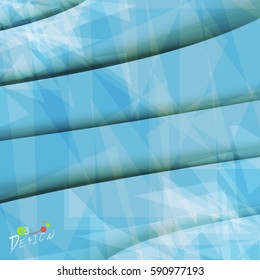 Abstract triangles illustration with colorful vector background EPS 10...