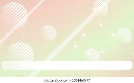 Abstract triangles, line, circle, space for text template. Decorative design for your idea. Vector illustration