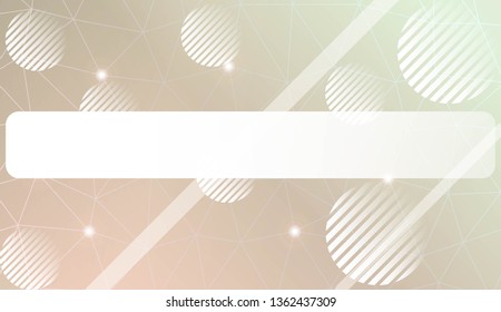 Abstract triangles, line, circle, space for text template. Decorative design for your idea. Vector illustration