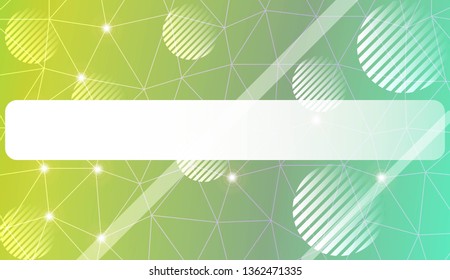 Abstract triangles, line, circle, space for text template. Decorative design for your idea. Vector illustration