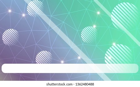 Abstract triangles, line, circle, space for text template. Decorative design for your idea. Vector illustration