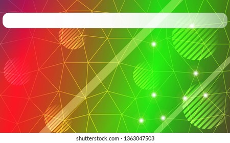 Abstract triangles, line, circle, space for text template. Decorative design for your idea. Vector illustration