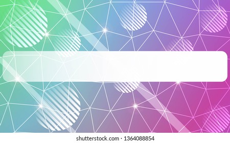 Abstract triangles, line, circle, space for text template. Decorative design for your idea. Vector illustration