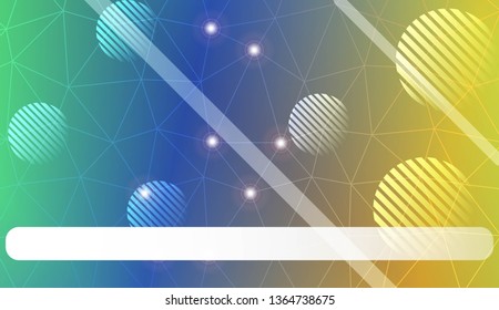 Abstract triangles, line, circle, space for text template. Decorative design for your idea. Vector illustration
