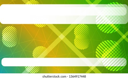 Abstract triangles, line, circle, space for text template. Decorative design for your idea. Vector illustration