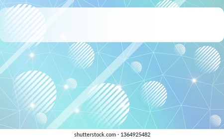 Abstract triangles, line, circle, space for text template. Decorative design for your idea. Vector illustration