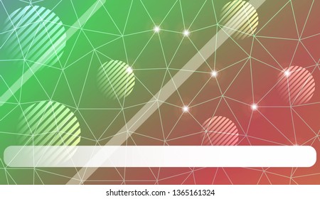 Abstract triangles, line, circle, space for text template. Decorative design for your idea. Vector illustration