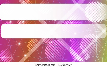 Abstract triangles, line, circle, space for text template. Decorative design for your idea. Vector illustration