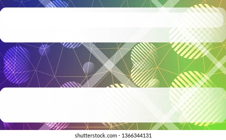 Abstract triangles, line, circle, space for text template. Decorative design for your idea. Vector illustration