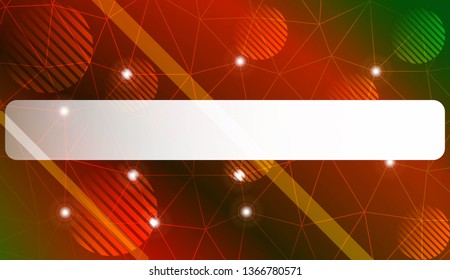 Abstract triangles, line, circle, space for text template. Decorative design for your idea. Vector illustration