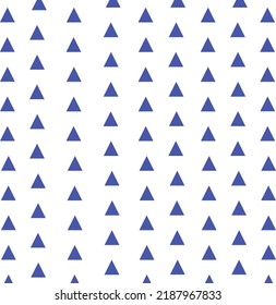 triángulos abstractos alineados con un patrón de tejido triangular púrpura