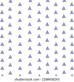 abstract triangles lined up purple  small triangle fabric pattern