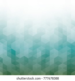 Abstract triangles mosaic template background.