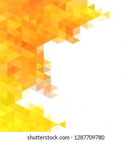 Abstract triangles pattern background