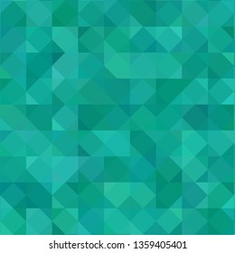 Abstract triangles pattern background. Blue water geometric background. Vector illustration