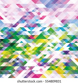 Abstract triangles pattern background. Vector illustration. EPS10