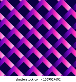 Abstract triangles seamless pattern. Geometric decorative background. Vector wallpaper