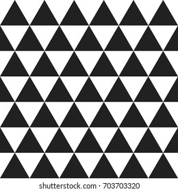 Abstract triangles seamless pattern vector background template