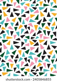 abstract triangles shape vector illustration