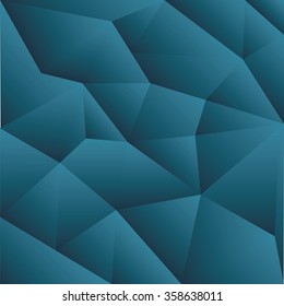 Abstract triangles space low poly. White background with connecting dots and lines. Light connection structure. Polygonal vector background. Futuristic HUD.