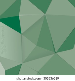 Abstract triangles vector background.