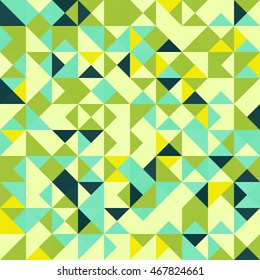 Abstract Triangles vector background.