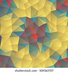 Abstract triangles vector background.