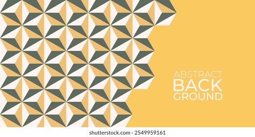Abstract triangle,star pattern background, seamless star pattern, with vintage color.